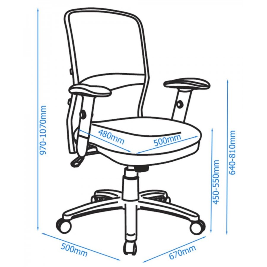 Dakota Mesh Back Office Chair